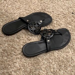 Tory Burch black Miller sandal